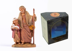 (12/243) Wędrowiec z dzieckiem - do figur o wys. 12cm FIGURA LIMITOWANA 2004