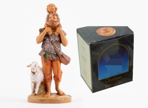 (12/264) Pasterz z dzieckiem na ramionach - do figur o wys. 12cm FIGURA LIMITOWANA 1993