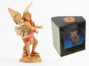 (12/288) Anioł z rogiem- do figur o wys. 12cm FIGURA LIMITOWANA 1996