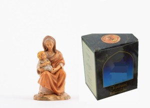 (12/299) Siedząca matka z dzieckiem - do figur o wys. 12cm FIGURA LIMITOWANA 2002