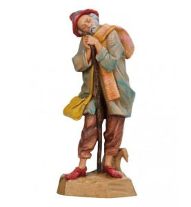 (19/320) Staruszek z kijem – do figur o wys. 19cm