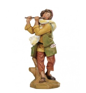 (19/347) Muzykant z fletem – do figur o wys. 19cm