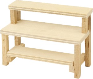 (Z240) Stragan targowy, mały, do figur 9-12cm