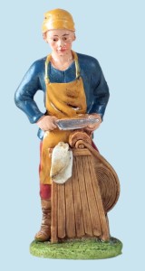 (C3285/6) Gospodarz przy szlifierce, do figur o wys. 10cm