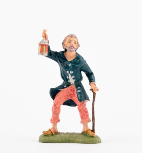 (10TR/128) Wędrowiec z latarką - do figur o wysokości 10cm