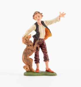 (10TR/191) Pasterz z psem - do figur o wysokości 10cm