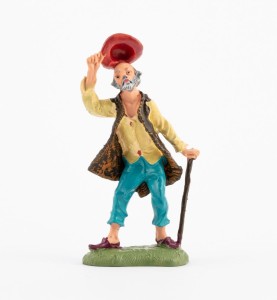 (10TR/196) Witający wędrowiec - do figur o wysokości 10cm