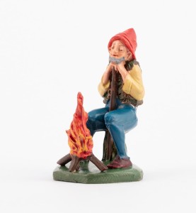 (10TR/201) Pasterz przy ognisku - do figur o wysokości 10cm