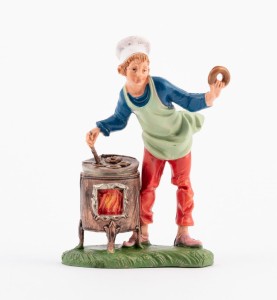 (10TR/220) Piekarz piecze oponki - do figur o wysokości 10cm