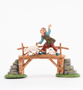 (10TR/293) Chłopak na moście - do figur o wysokości 10cm