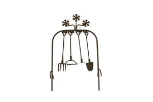 (G1044-B) Narzędzia ogrodnicze, brązowy - 17,0cm wysoki