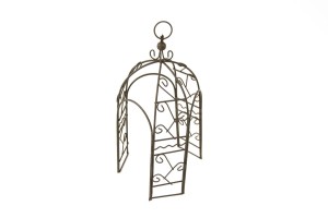 (G1055-B) Pawilon, brązowy - 20,0cm wysoki