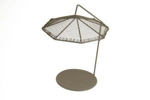 (G1076-B) Wielki parasol słoneczny, brązowy - 19,0cm wysoki