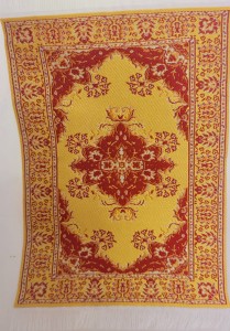 (Z701-4) Dywan do dekoracji Szopki, wymiary: 10x16cm