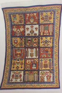 (Z701-10) Dywan do dekoracji Szopki, wymiary: 10x16cm