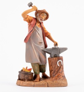 (19/343) Pracujący kowal – do figur o wys. 19cm