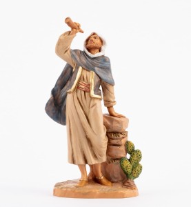 (19/377) Pasterz z rogiem – do figur o wys. 19cm