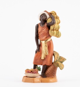 (19/357) Sprzedawca owoców – do figur o wys. 19cm