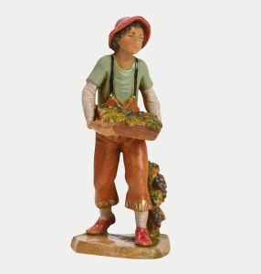 (9,5/926) Chłopak sprzedaje winogrona – do figur o wys. 9,5cm