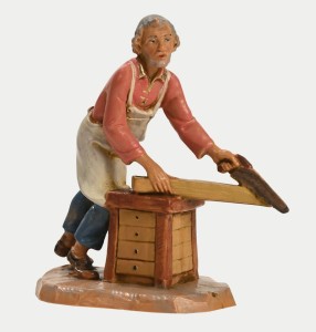 (9,5/874) Stolarz przy pracy – do figur o wys. 9,5cm