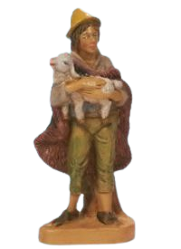 (11150-32) Pasterz z owcą na rękach– do figur o wys. 12cm