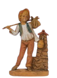 (11151-23) Młody wędrowiec przy studni– do figur o wys. 12cm