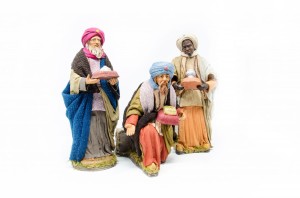 (HMMG) RUCHOMA FIGURA DO SZOPKI - Trzej Królowie, do figur o wysokości 30cm