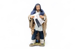 (HMZP) RUCHOMA FIGURA DO SZOPKI - Pasterz z dudami, do figur o wysokości 30cm