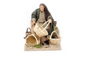 (RMCS) RUCHOMA FIGURA DO SZOPKI - Produkcja koszyków, do figur o wysokości 15cm
