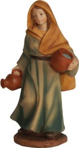 (K182-42) Dziewka z dwoma dzbanami, do figur o wys. 9cm