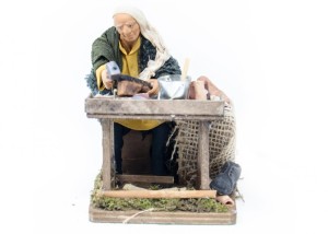 (RMCI) RUCHOMA FIGURA DO SZOPKI- Szewc, do figur o wysokości 15cm