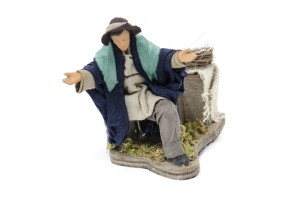 (TMAD) RUCHOMA FIGURA DO SZOPKI - Adoracja, do figur o wysokości 12cm
