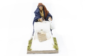 (TMMU) RUCHOMA FIGURA DO SZOPKI - Młynarz, do figur o wysokości 12cm