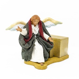 (TMAN) RUCHOMA FIGURA DO SZOPKI- Anioł, do figur o wysokości 12cm