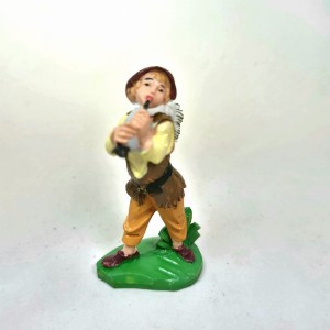 (6,5TR/10) Chłopak z fletnią, kolory tradycyjne- do figur o wys. 6,5cm