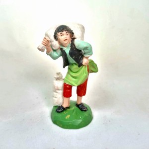 (6,5TR/13) Piekarz z workami mąki, kolory tradycyjne- do figur o wys. 6,5cm