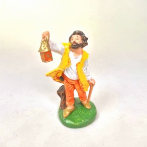 (6,5TR/32) Wędrowiec z latarnią, kolory tradycyjne - do figur o wys. 6,5cm