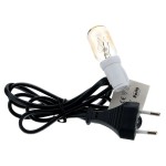 (11330) Lampa do oświetlenia Szopki, gwint E12 - 220V - Długość 1m