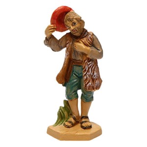 (11143-21) Pasterz z kapeluszem– do figur o wysokości 10cm