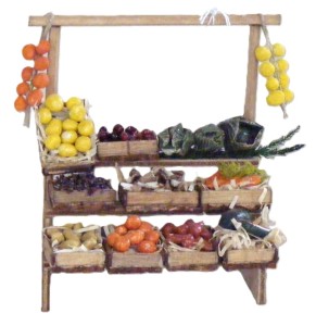 (35/311) Stragan z owocami i warzywami