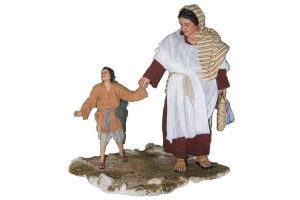 (AV35) Matka z synem- do figur o wysokości 30cm