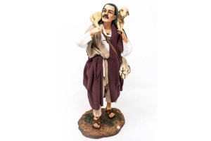 (AV30) Pasterz z barankiem- do figur o wysokości 30cm