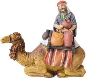 (K460) Stojący poganiacz z wielbłądem, do figur o wys. 10cm