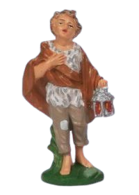 (11139-22) Chłopak z latarenką– do figur o wysokości 10cm