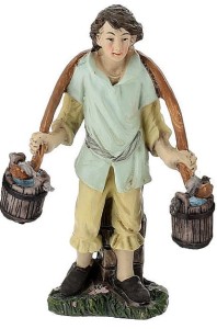 (20521/4) Tragarz wody, do figur o wysokości 10cm