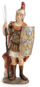 (21271/2) Legionista z mieczem i tarczą, do figur o wysokości 15cm