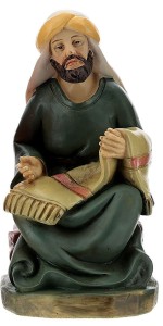 (18082/8) Sprzedawca dywanów, do figur o wysokości 15cm