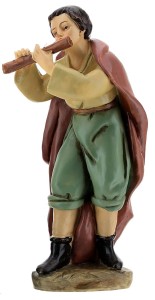 (18082/9) Muzykant z fletnią, do figur o wysokości 15cm