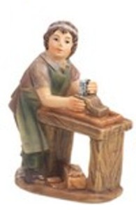 (16835-78) Stolarz (z podstawą), do figur o wys. 7cm