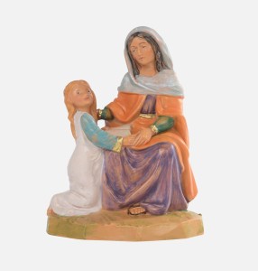 (12/573) FONTANINI "Św. Anna z Maryją" – do figur o wysokości 12cm 
